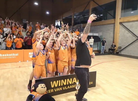 U14 Bavi Vilvoorde wint Beker van Vlaanderen
