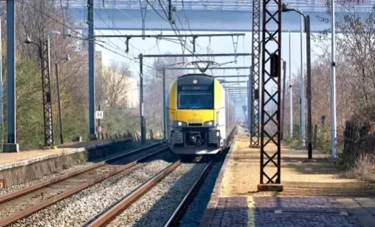 Werken spoorlijn Brussel-Zuid Halle 