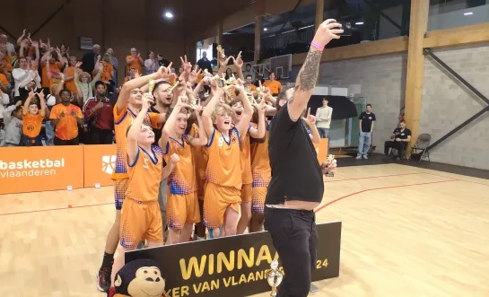 U14 Bavi Vilvoorde wint Beker van Vlaanderen