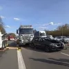 Ongeval vrachtwagen personenauto