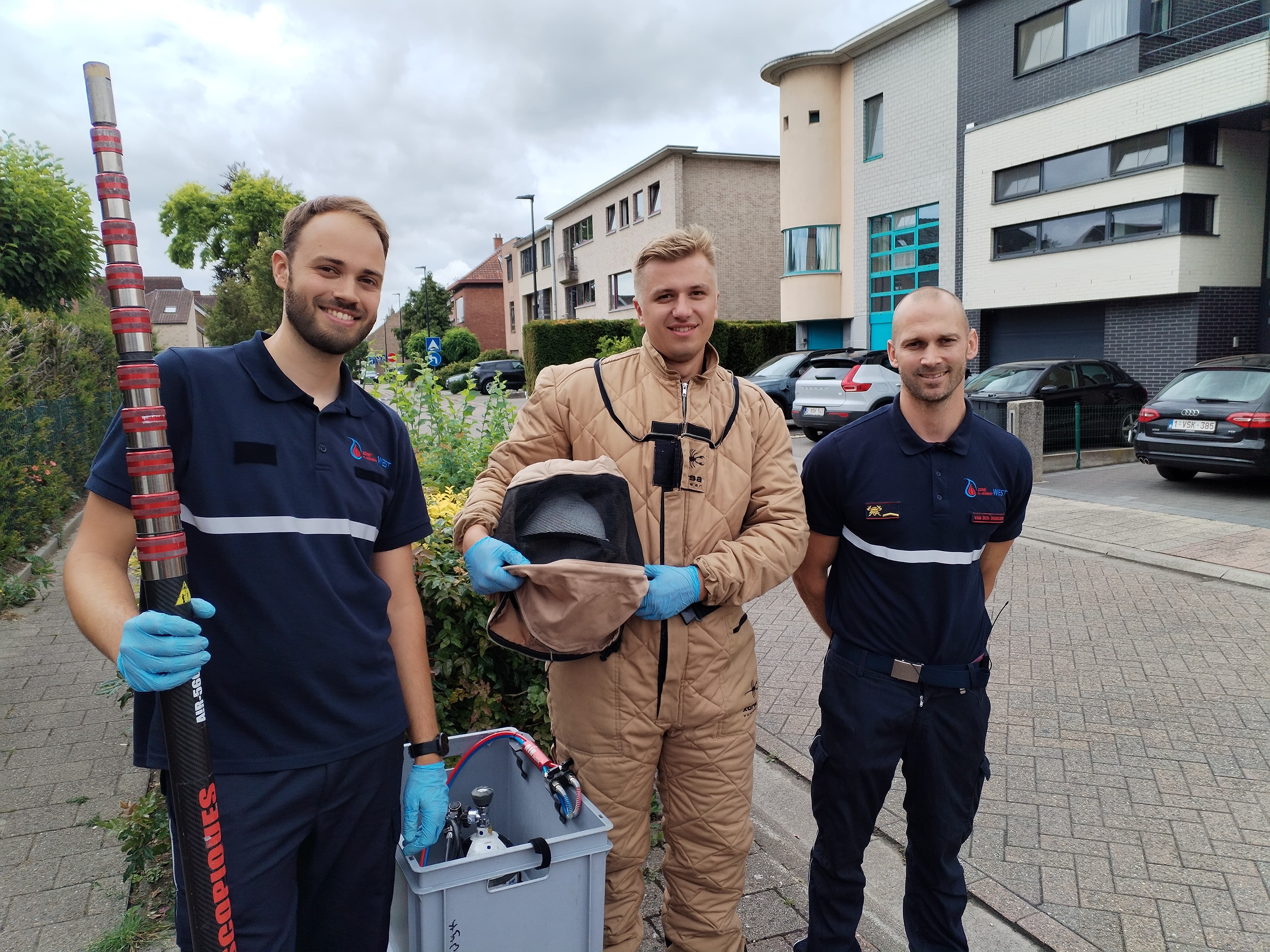 Brandweerzone Vlaams-Brabant West blikt tevreden terug op verdelgingsseizoen van Aziatische hoornaar