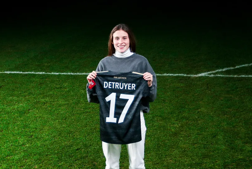 Marie Detruyer opnieuw genomineerd voor Profvoetbalster van het Jaar Ring