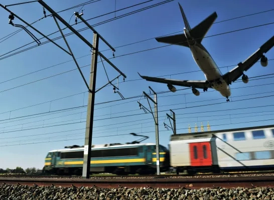 De diabolo-treintunnel verbindt Brussels Airport met steden zoals Parijs, Keulen en Amsterdam De diabolo-treintunnel verbindt Brussels Airport met steden zoals Parijs, Keulen en Amsterdam