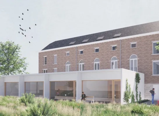 Simulatiebeeld kunstacademie in oud vredegerecht Herne Simulatiebeeld kunstacademie in oud vredegerecht Herne