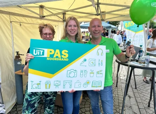 De UITpas van Cultuur Noordrand neemt sterke start