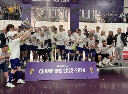 RSCA Futsal pakte tweede landstitel op rij
