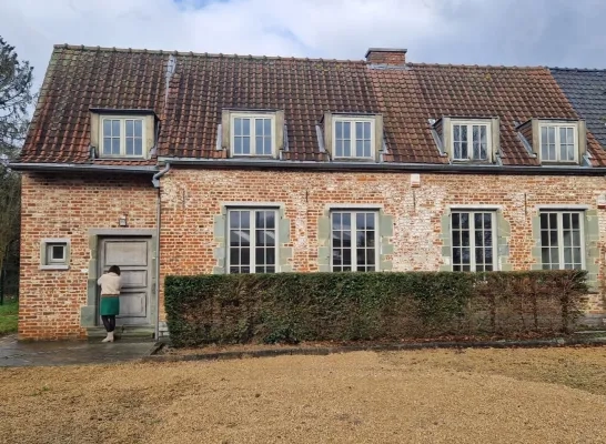 In dit pand in de Nieuwstraat in Asse komt een nieuwe kinderopvang van 3WPlus