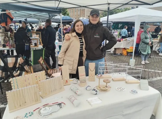De eerste Krea Markt in Halle lokte 70 standhouders