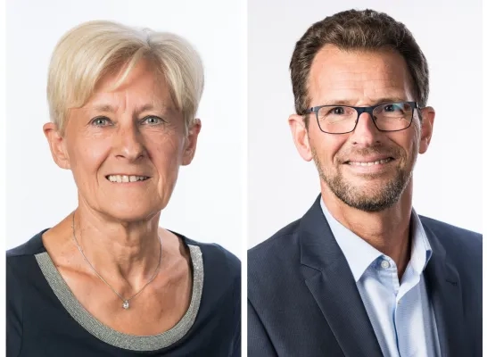 Monique Van der Straeten en Vincent Jonckheere