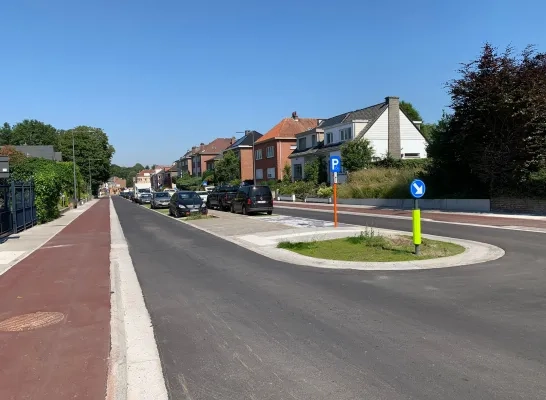 De werken aan de Baron de Vironlaan zijn klaar De werken aan de Baron de Vironlaan zijn klaar