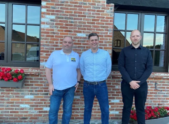 Thierry Timmermans, Jonas Van Vaerenbergh en Sean Vallance Thierry Timmermans, Jonas Van Vaerenbergh en Sean Vallance