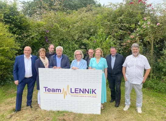 Cd&v en Lennik Kwadraat bundelen de krachten Cd&v en Lennik Kwadraat bundelen de krachten