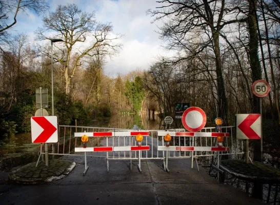 Onder meer in Londerzeel zijn straten afgesloten Onder meer in Londerzeel zijn straten afgesloten