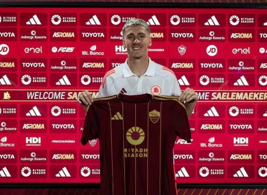 AS Roma wordt de derde club van Saelemaekers in Italië AS Roma wordt de derde club van Saelemaekers in Italië