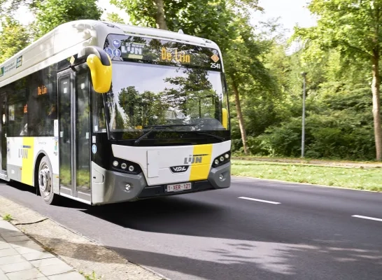 Een bus van De Lijn Een bus van De Lijn