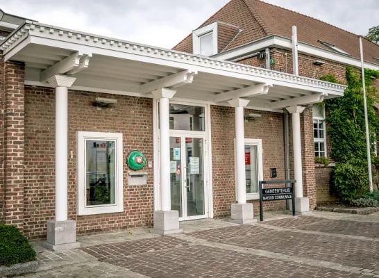 Het gemeentehuis van Linkebeek Het gemeentehuis van Linkebeek