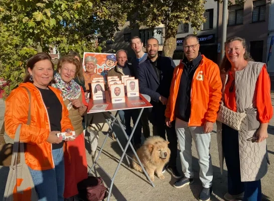 Met cd&v op campagne voor de provincieraadsverkiezingen