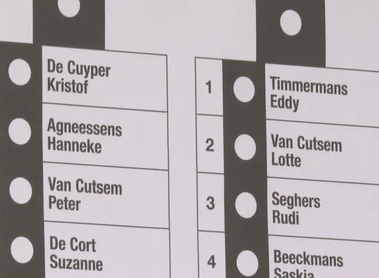 Twee lijsten namen het tegen elkaar op in Pepingen Twee lijsten namen het tegen elkaar op in Pepingen
