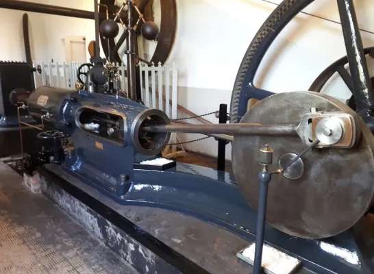 stoommachine in Herisemmolen stoommachine in Herisemmolen