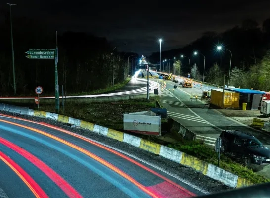 Werken in de Leonardtunnel