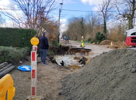 Waterlek in Humbeek