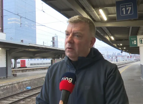 Bart Crols, woordvoerder voor de NMBS, reageert op de telactie vanochtend