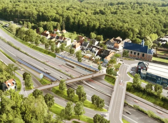 In Jezus-Eik komen twee nieuwe bruggen In Jezus-Eik komen twee nieuwe bruggen