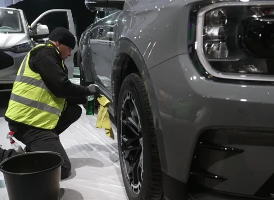 Opbouw Autosalon