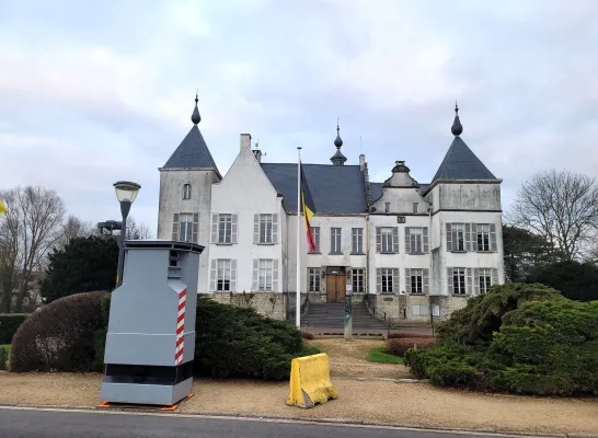 Flitspaal in Wemmel Flitspaal in Wemmel