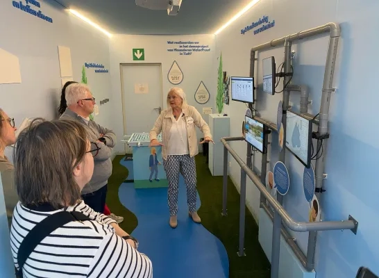 De waterbelevingscontainer van VITO