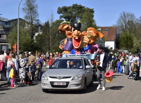 Carnavalstoet trekt door Dilbeek: “Mooi weer voor 35ste editie” 