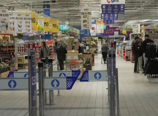 De Cora-winkel in Anderlecht