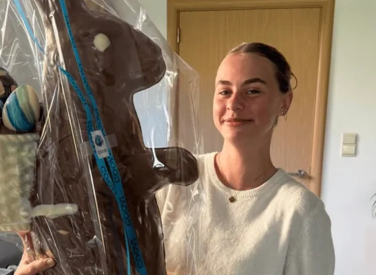 Jitte uit Pajottegem wint de paasactie van Ring en Coovi