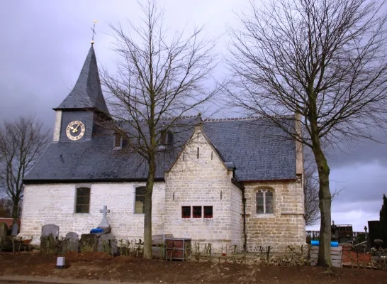 De kerk van Hamme De kerk van Hamme