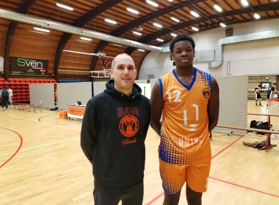 Toekomstig coach van basketbalclub Bavi Vilvoorde Pieter Pas