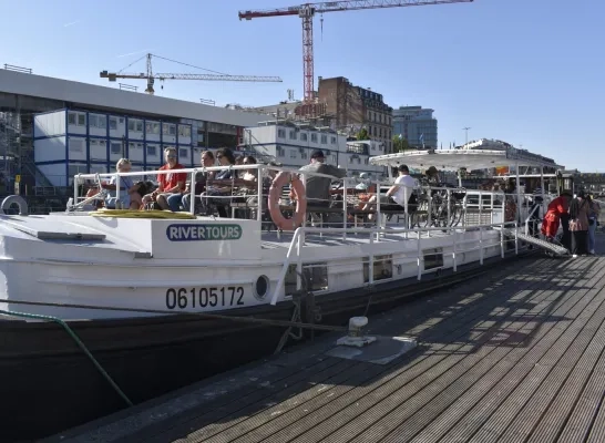 De Waterbus vaart weer tussen Brussel en Vilvoorde