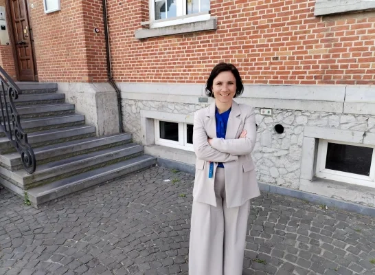 Irina De Knop, voorzitter van de brandweerzone Vlaams-Brabant West