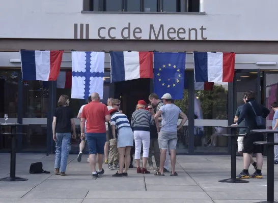 Een vleugje Frankrijk in Beersel om Europadag te vieren: “Pastis én de French cacan”