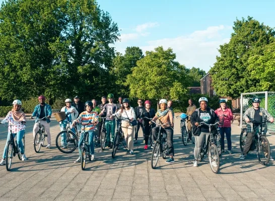 Beerselse fietsers op hun stalen ros