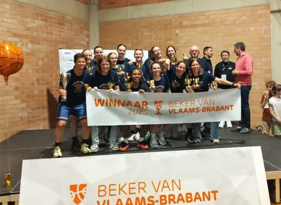 Dames BC Asse-Ternat winnen Beker van Vlaams-Brabant: "Revanche voor missen van de titel"