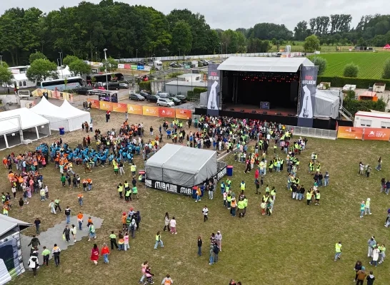 1.600 leerlingen leven zich uit op tweede editie van Schoolrock Affligem: “Dit is de ideale kick-off voor Rock Affligem” 