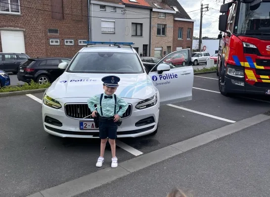 Communiefoto's bij politie en brandweer