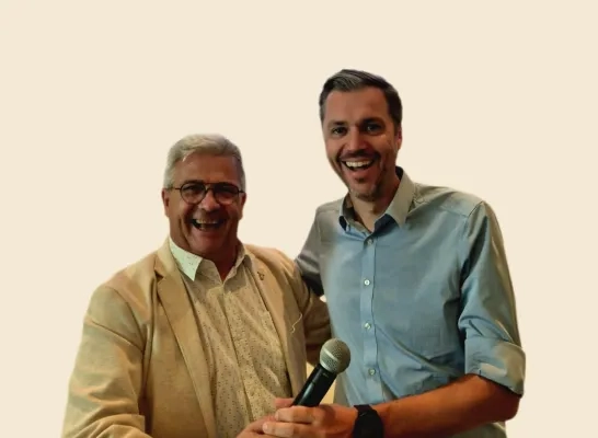 Kris Van Dijck en Jeroen Tiebout Kris Van Dijck en Jeroen Tiebout