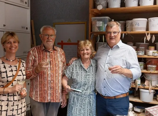 Westrand neemt afscheid van Jacky Duyck, bezieler van het atelier voor andersvaliden