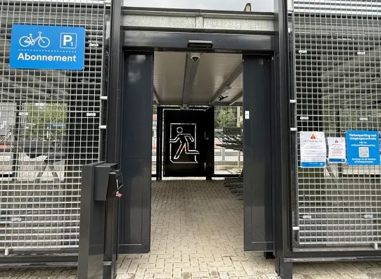Fietsenparking station Groenendaal Fietsenparking station Groenendaal