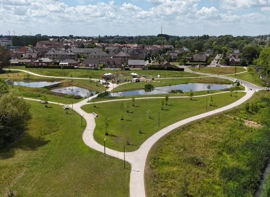 Het Wilderspark in Sint-Pieters-Leeuw