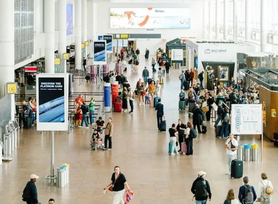 Brussels Airport vertrekhal Brussels Airport vertrekhal