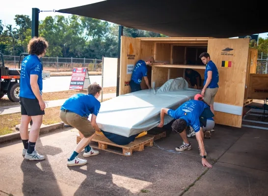 Eerste kilometers in Australië voor Belgische zonnewagen
