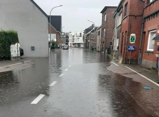 Wateroverlast in zone KLM