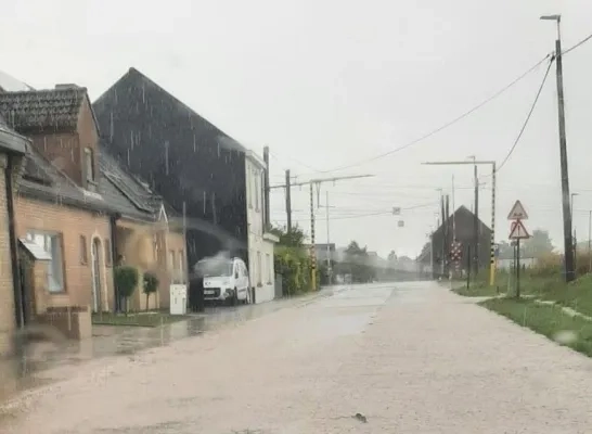 Wateroverlast in zone KLM